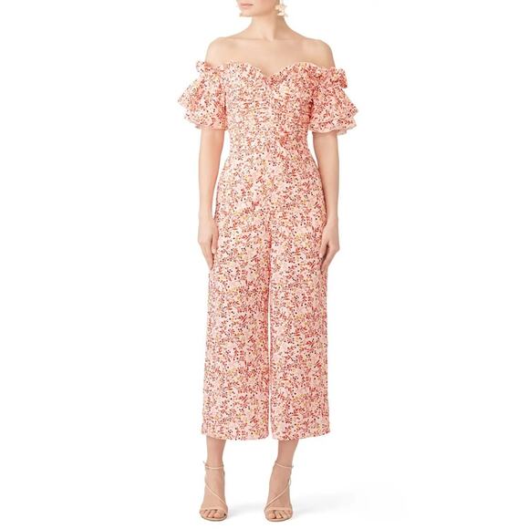 Finders Keepers Faded Floral Jumpsuit - Picture 1 of 10